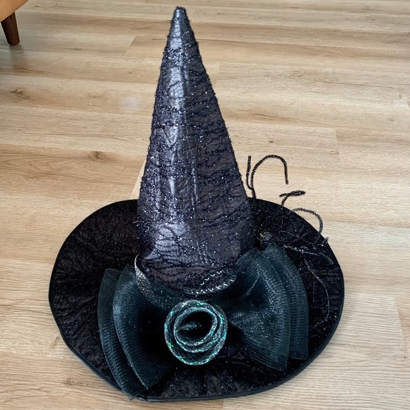 Sdsaena Accessories - Sdsaena Deluxe High Halloween Witch Hat - Black